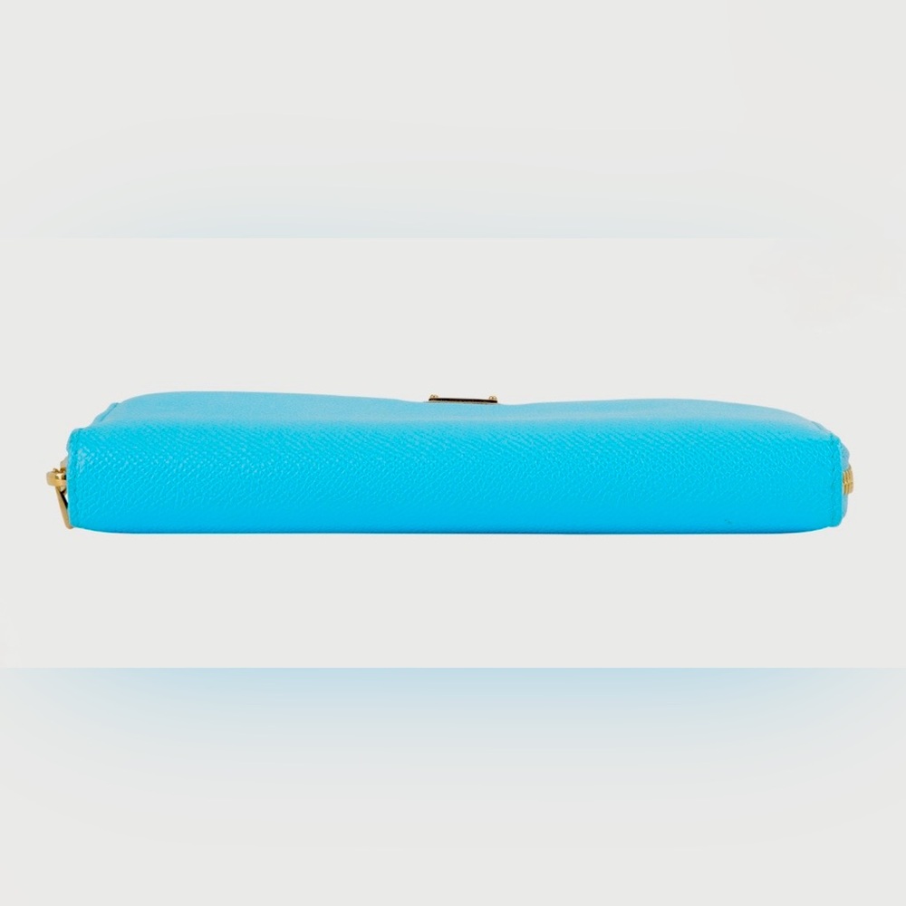 ❌❌sold❌❌Dolce & Gabbana Zip Around Wallet in Turquoise - Picture 10 of 14